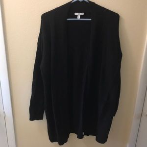BP Black Long Cardigan